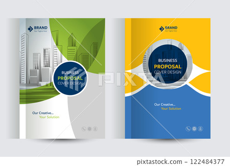 Corporate Business Proposal Catalog cover Design Templates Corporate Business Proposal Catalog cover Design Templates 122484377