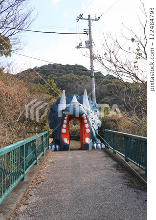山口縣下松市笠戶島的三角龍 122484793