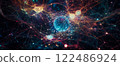 good abstract figure to background 122486924