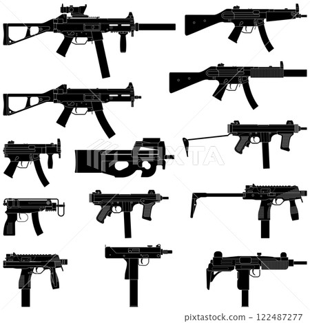 Submachine Gun 122487277
