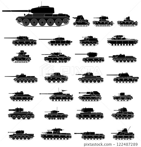Russia Tanks 122487289