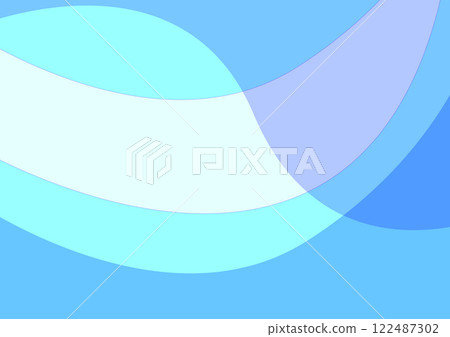 Refreshing light blue abstract background image material 122487302