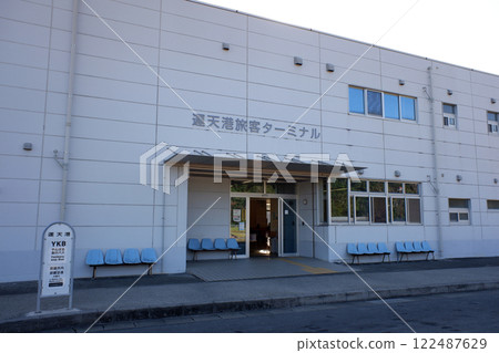 沖繩縣今歸仁村運天港客運碼頭入口 122487629