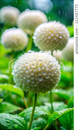 white flower of sugar 122487775