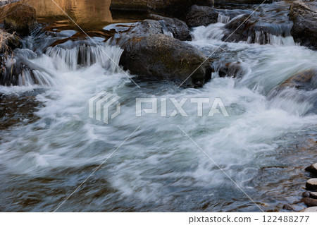 The flow of the river: powerful natural beauty The flow of the river: powerful natural beauty 122488277