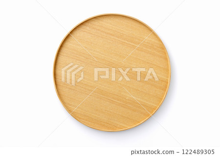 Wooden tray 122489305