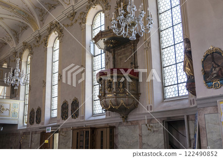 St. Gallus Church Scheidegg, Munich Way of St. James, Bavaria, Germany 122490852