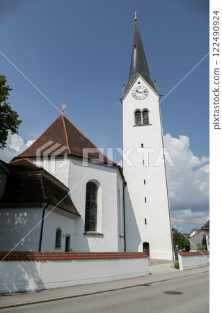Church of Buchenberg, Ahegg, Munich Way of St. James, Bavaria, Germany 122490924