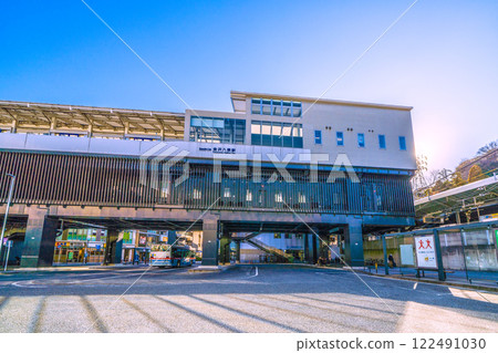 日本橫濱城市景觀,俯瞰橫濱海濱線、金澤八景站等。 日本橫濱城市景觀,俯瞰橫濱海濱線、金澤八景站等。 122491030
