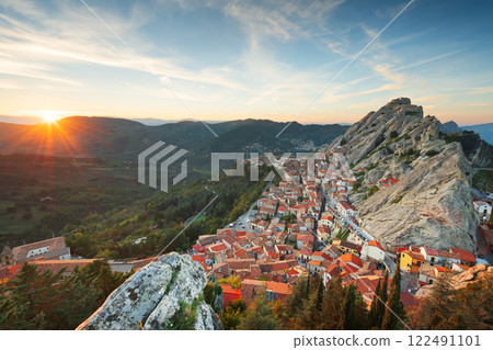 Pietrapertosa, Italy Mountaintop Village Pietrapertosa, Italy Mountaintop Village 122491101