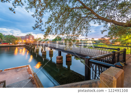 Botetourt Foot Bridge in Norfolk, Virginia, USA 122491108