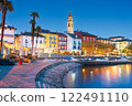 Ascona, Switzerland townscape on the shores of Lake Maggiore 122491110