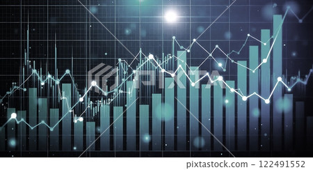 Dynamic Financial Chart Visualization 122491552