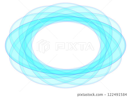 Blue circle circle 122491584
