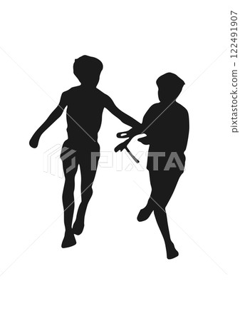 Relay race 122491907