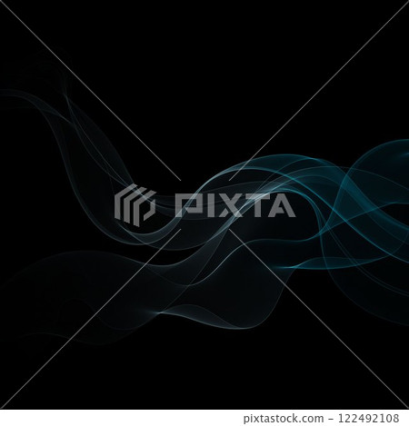 Abstract background with blue wave. Eps 10 122492108