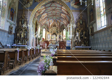 St. Pelargius Church in Weitnau, Munich Way of St. James, Bavaria, Germany 122492844