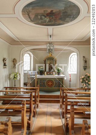 Chapel St. Martin in Hopfen, Munich Way of St. James, Bavaria, Germany 122492853