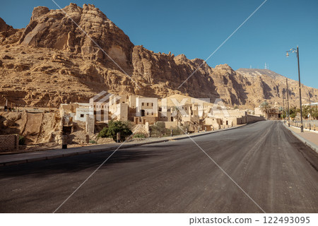 Ancient AlUla Village in Saudi Arabia Historic Desert Architecture 122493095