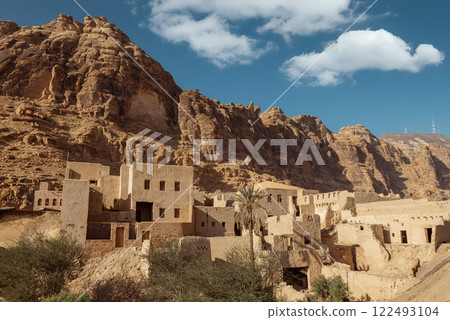 Ancient AlUla Village in Saudi Arabia Historic Desert Architecture 122493104