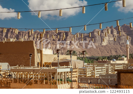 Ancient AlUla Village in Saudi Arabia Historic Desert Architecture 122493115