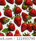 有很多草莓的草莓背景 122493790