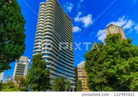 東京都港區南青山的 Park Court Aoyama 塔 東京都港區南青山的 Park Court Aoyama 塔 122493822