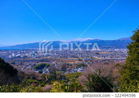 View of the city of Odawara, Kanagawa Prefecture (Odawara, Mt. Shirogane, Mt. Futago, Mt. Hakone-Komagatake, etc.) View of the city of Odawara, Kanagawa Prefecture (Odawara, Mt. Shirogane, Mt. Futago, Mt. Hakone-Komagatake, etc.) 122494396