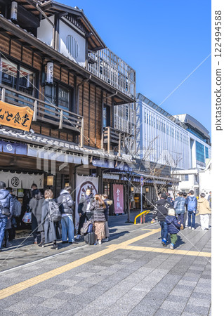 神奈川縣小田原市城堡街的城市景觀 122494588