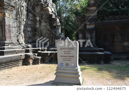 柬埔寨吳哥窟塔布蘢寺被巨樹覆蓋 122494675