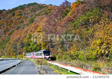 秋季釜石線（銀河夢想線釜石線）觀光列車Hinabi 122495076