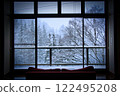 冬季風景相框 122495208