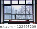 冬季風景相框 122495209
