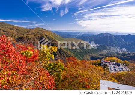 [Tochigi Prefecture] View of Okunikko/Akechidaira at the peak of autumn leaves 122495699