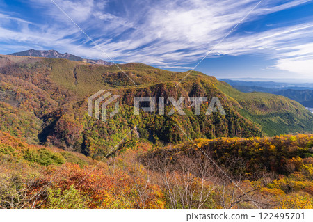 [Tochigi Prefecture] View of Okunikko/Akechidaira at the peak of autumn leaves 122495701