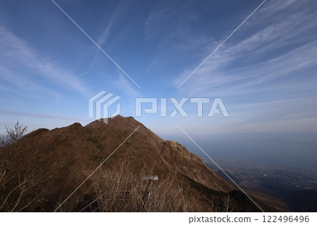 1月的長崎、雲仙普賢山的晴空、平成新山、了解天災的恐怖之旅、雲仙溫泉、地質公園、島原半島 1月的長崎、雲仙普賢山的晴空、平成新山、了解天災的恐怖之旅、雲仙溫泉、地質公園、島原半島 122496496