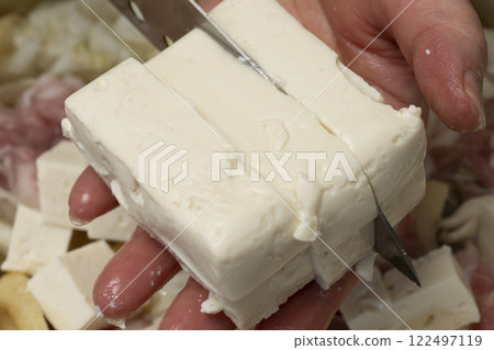 豬肉湯的製作過程。 122497119