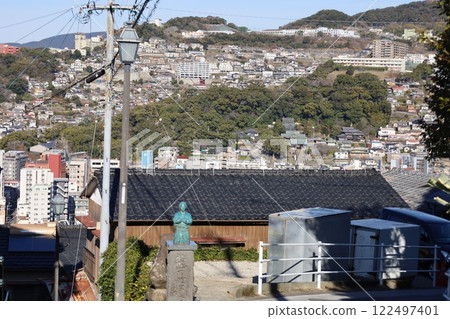 長崎散步, 長崎散步, 坂本龍馬, 風頭公園, 一月的長崎, 龜山社中, 長崎山丘漫步 122497401