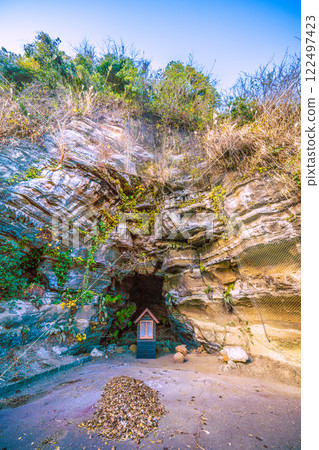 日本橫須賀城市景觀 - 前往觀音崎觀音崎燈塔的路線 - 15B 觀音雕像… 122497423