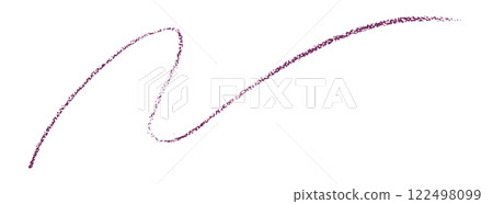 purple pencil strokes isolated on transparent background 122498099