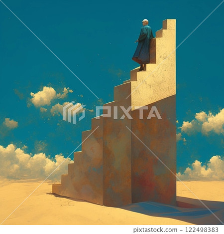 哲學荒誕 奇幻風景 老人 哲學荒誕 奇幻風景 老人 122498383