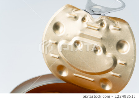 罐頭蓋的特寫 罐頭蓋的特寫 122498515