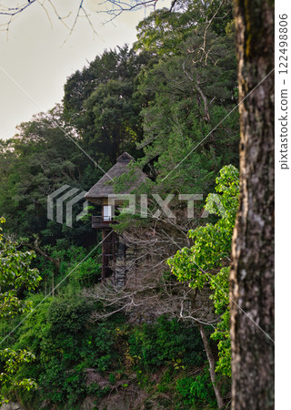 Furoan is built on a cliff overlooking Garyu-buchi Falls. Furoan is built on a cliff overlooking Garyu-buchi Falls. 122498806