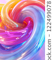 Colorful swirls Colorful swirls 122499078