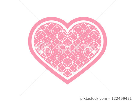 Japanese pattern background 122499451