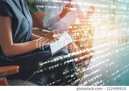 Business scene Business scene 122499918