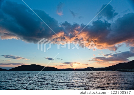 內海灣的靜謐日落 內海灣的靜謐日落 122500587
