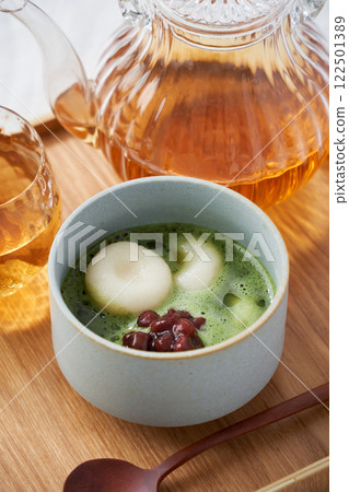 Matcha Shiratama Zenzai - Modern Japanese Sweets 122501389