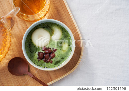 Matcha Shiratama Zenzai - Modern Japanese Sweets 122501396
