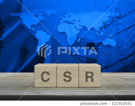 Corporate Social Responsibility concept, Elements of this image furnished by NASA Corporate Social Responsibility concept, Elements of this image furnished by NASA 122502031